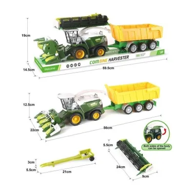 Kombajn z ��t� przyczep� Toys Pawe� Wojda