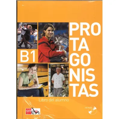 Protagonistas B1 podr�cznik + 2CD - Gaudioso Belen, Melero Pilar, Sacrstan Enrique