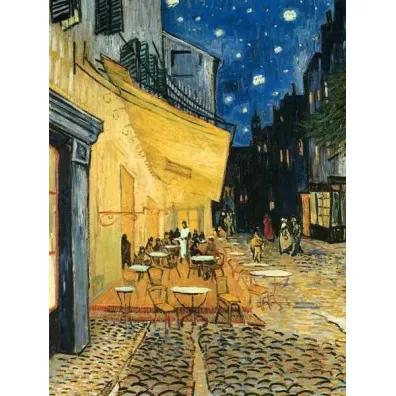 Puzzle 1000 el. Art Taras kawiarni w nocy Ravensburger