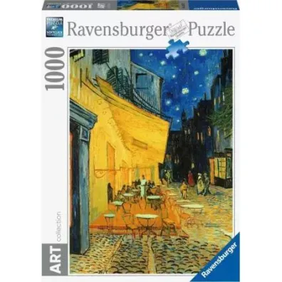 Puzzle 1000 el. Art Taras kawiarni w nocy Ravensburger