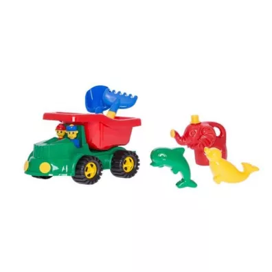 Samoch�d Jeep z dodatkami do piasku i konewk� Hemar Family