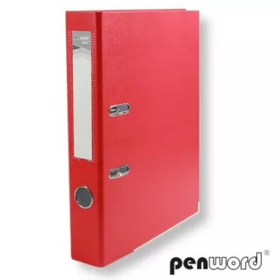 Penword Segregator A4 z okuciem czerwony 5 cm
