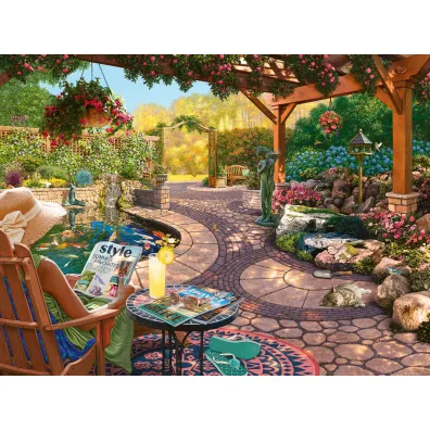 Puzzle 750 el. Pi�kne podw�rko Ravensburger
