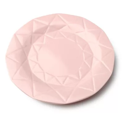 Mondex Talerz paski Adel Pink 24 cm