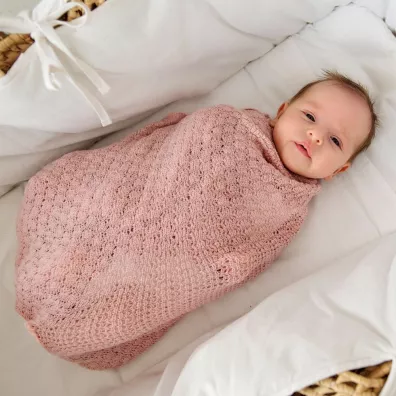 LullaLove Kocyk z we�ny merino