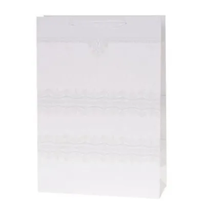 Rozette Torebka Lux brokat bia�a 14.5x15x6.5cm