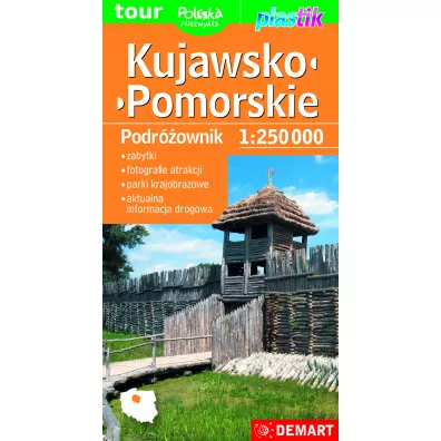 Podr�ownik. Mapa wojew�dztwa - Kujawsko-pomorskie 1:250 000