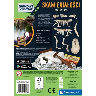 Skamienia�o�ci - Trex fluo Clementoni