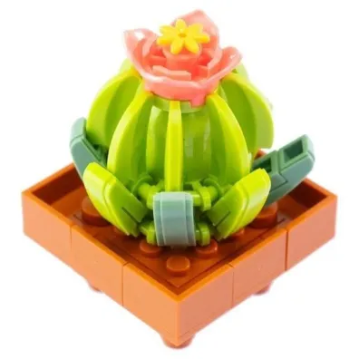 Klocki Mini Kwiaty Ariocarpus 136el