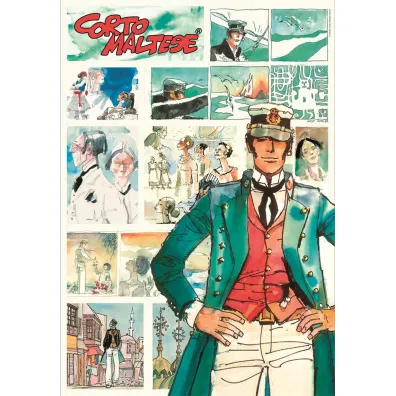 Puzzle 1000 el. Compact Corto Maltese Clementoni