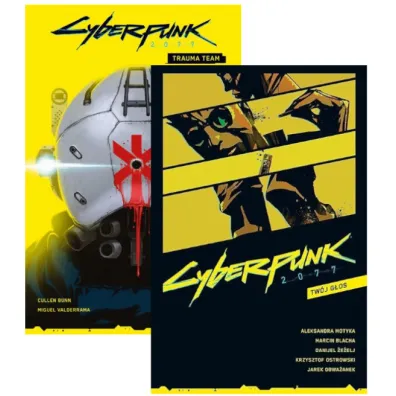 Pakiet Cyberpunk 2077. Tomy 1-2: Trauma Team, Tw�j g�os - Cullen Bunn, Marcin Blacha, Aleksandra  Motyka