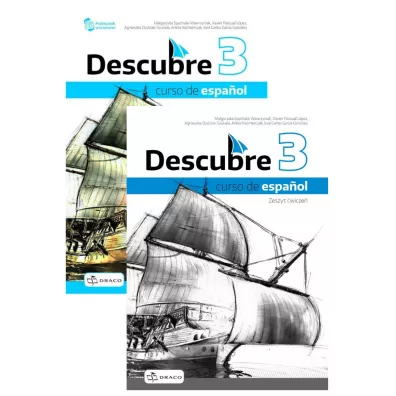 Pakiet Descubre 3. Curso de español: Podr�cznik + nagrania online, Zeszyt �wicze� do j�zyka hiszpa�skiego - Agnieszka  Dudziak-Szuka�a, Ma�gorzata  Spycha�a-Wawrzyniak, Arleta  Ka�mierczak, Jos� Carlos Garcia Gonz�lez, Xavier Pascual Lopez