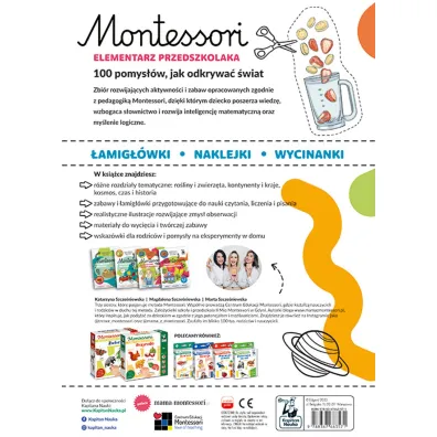 Montessori. Elementarz przedszkolaka