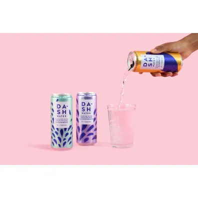 Da-sh Water Woda gazowana Malina zestaw 6 x 330 ml