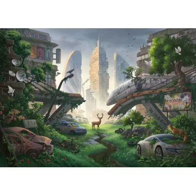 Puzzle 368 el. EXIT. Opustosza�e miasto Ravensburger