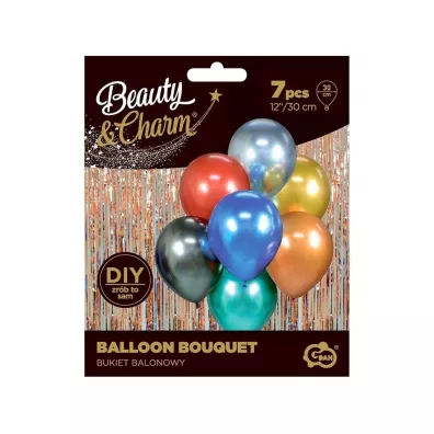 Godan Bukiet balonowy Beauty&Charm mix 30cm