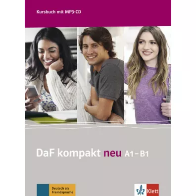 DaF kompakt neu A1-B1. Kursbuch + MP3-CD