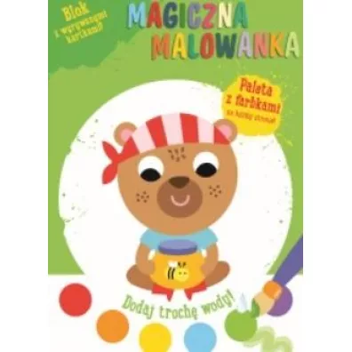 Magiczna malowanka z farbkami Mi