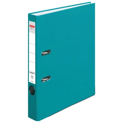 Herlitz Segregator A4 PP Q file turkusowy 8 cm