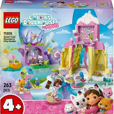 LEGO Koci domek Gabi �akociowa G�ra i Kiciowy Ogr�dek 11205