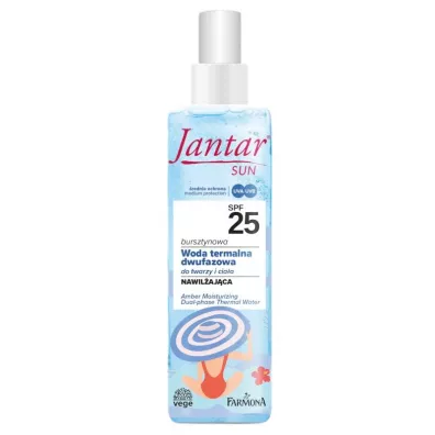 Farmona Sun Woda termalna SPF 25 bursztynowa 200 ml