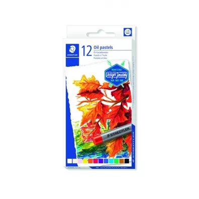Staedtler Kredki Pastele olejne Design Journey, 11 mm, 12 kolorw 12 kolorw, 11 mm