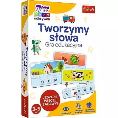 Tworzymy sowa. Gra edukacyjna Trefl