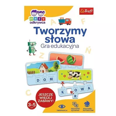 Tworzymy sowa. Gra edukacyjna Trefl