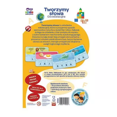 Tworzymy sowa. Gra edukacyjna Trefl
