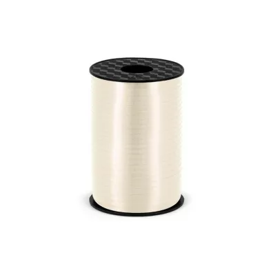 PartyDeco Wst��ka plastikowa jasna kremowa 5mm x 225m 225 m