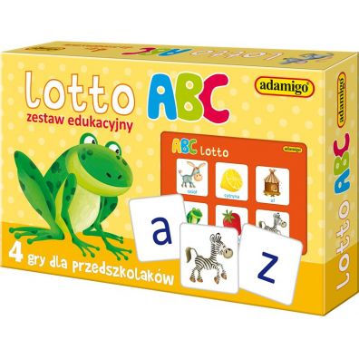 Lotto ABC. Zestaw edukacyjny Adamigo