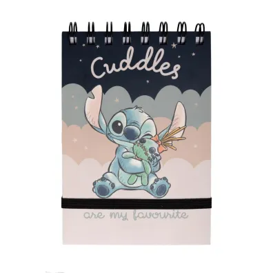 Ko�onotes A6 zamykany na gumk� Stitch kratka 96 kartek