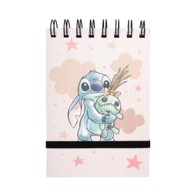 Ko�onotes A6 zamykany na gumk� Stitch kratka 96 kartek