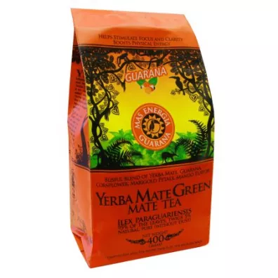 Yerba mate green mas energia guarana 400 g