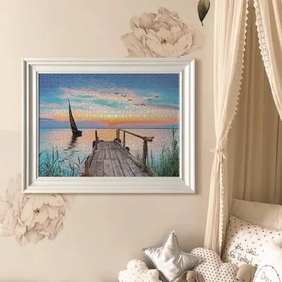 Puzzle 500 el. Collection Peaceful wind Clementoni