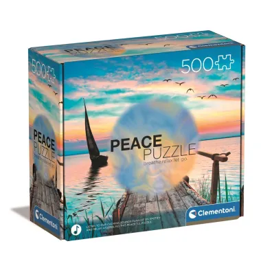 Puzzle 500 el. Collection Peaceful wind Clementoni