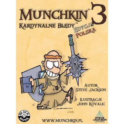 Munchkin 3. Kardynalne B��dy Black Monk