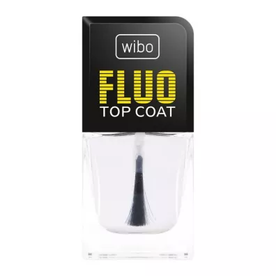 Wibo Fluo Top Coat bezbarwny top do paznokci 8.5 ml