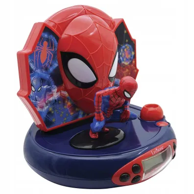 Budzik z projektorem Spider Man Lexibook  RP500SP