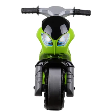 Motocykl zielony Technok