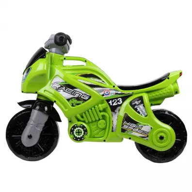 Motocykl zielony Technok