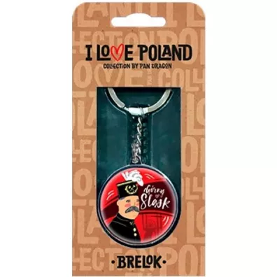 Pan Dragon Brelok I love Poland Gny lsk ILP-BRE-A-KAT-01
