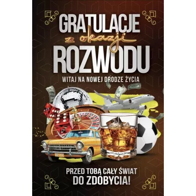 Yeku Karnet Rozw�d M�ski z zawieszk�