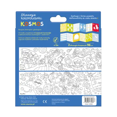 CzuCzu D�uuugie kolorowanki Kosmos 4+