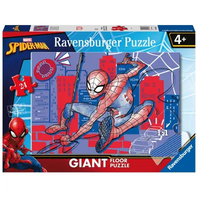 Puzzle pod�ogowe 24 el. Spiderman Ravensburger