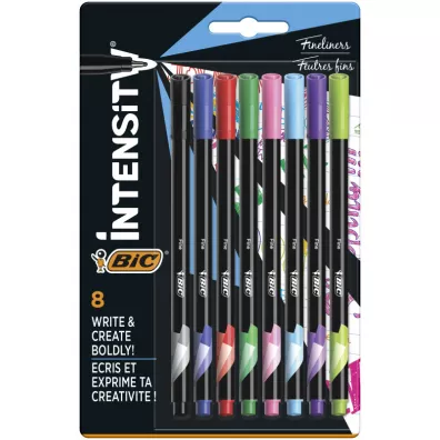 Bic Cienkopisy Intensity Fine mix 8 szt.