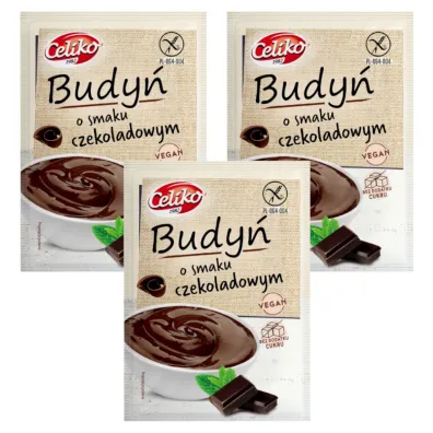 Celiko Budy� o smaku czekoladowym bezglutenowy Zestaw 3 x 40 g