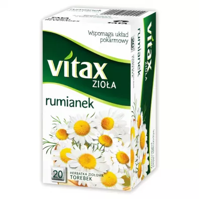 Vitax Herbata expresowa Rumianek 20 x 1.5 g