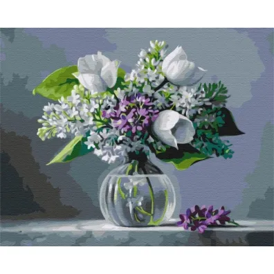 Brushme Malowanie po numerach - Wiosenna Rado�� 40x50cm