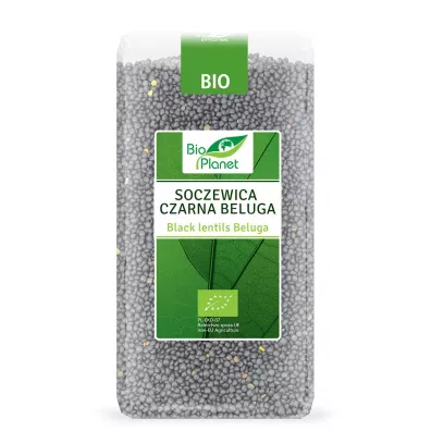 Bio Planet Soczewica czarna beluga 500 g Bio